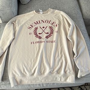 New without tags FLORIDA STATE sweatshirt